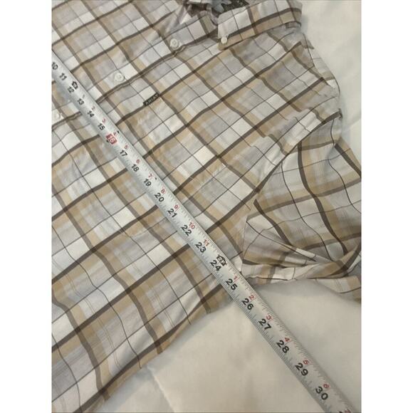 Ariat Napa Cotton Poly Blend Plaid Button Down Shirt Men XL - Picture 8 of 14